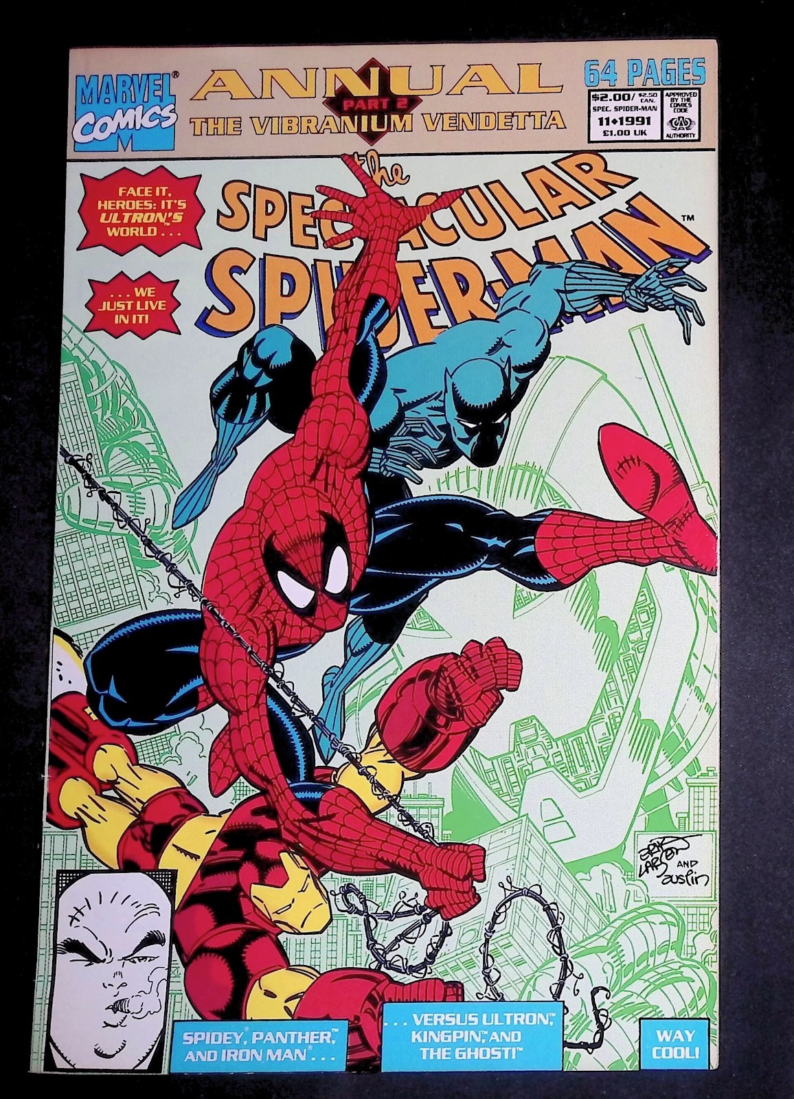 The Spectacular Spider-Man Annual #11 1991 Marvel Comics VF-
