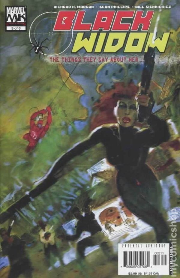 Vedova Nera #3 VG 2006 Immagine Stock Basso Grado
