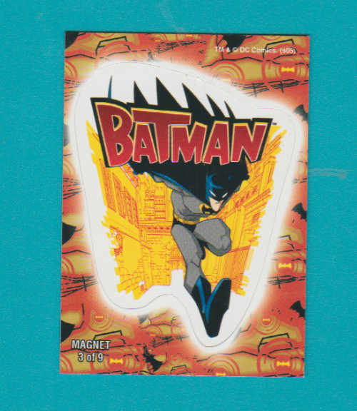 Batman The Animated Series Season1 Insert Magnet Card #3 NM