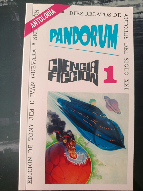 Libro Pandorum Ciencia Ficción 1 - Antología 10 relatos (Saturno 2025)