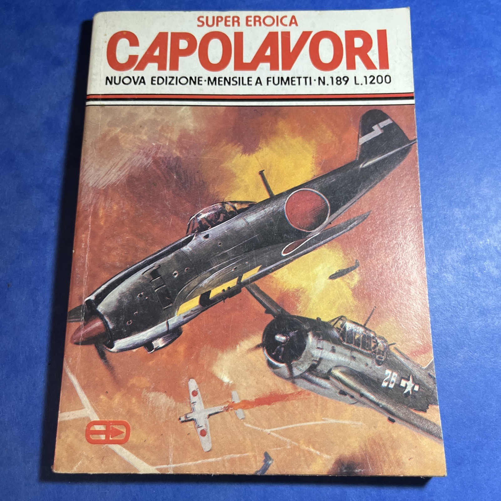 FUMETTO LIBRO SUPER EROICA CAPOLAVORI DARGAUD DARDO EDITORE -1985 N.189