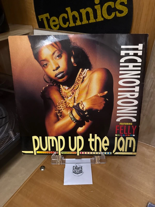 Disco in vinile 33 giri technotronic pump up the jam
