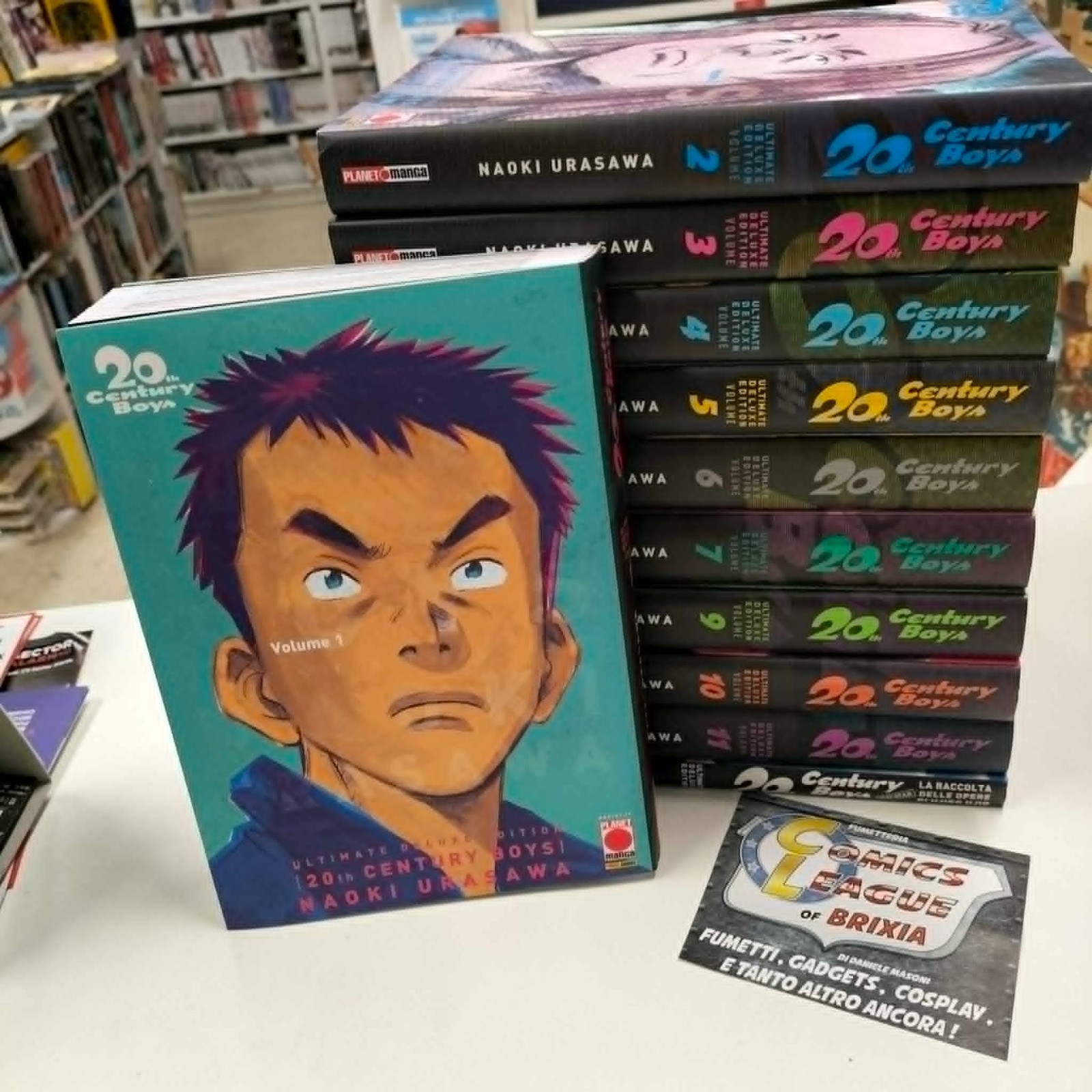 20th CENTURY BOYS DELUXE ED. COMPLETA 1 - 11 + CO-STAR - PLANET MANGA PANINI