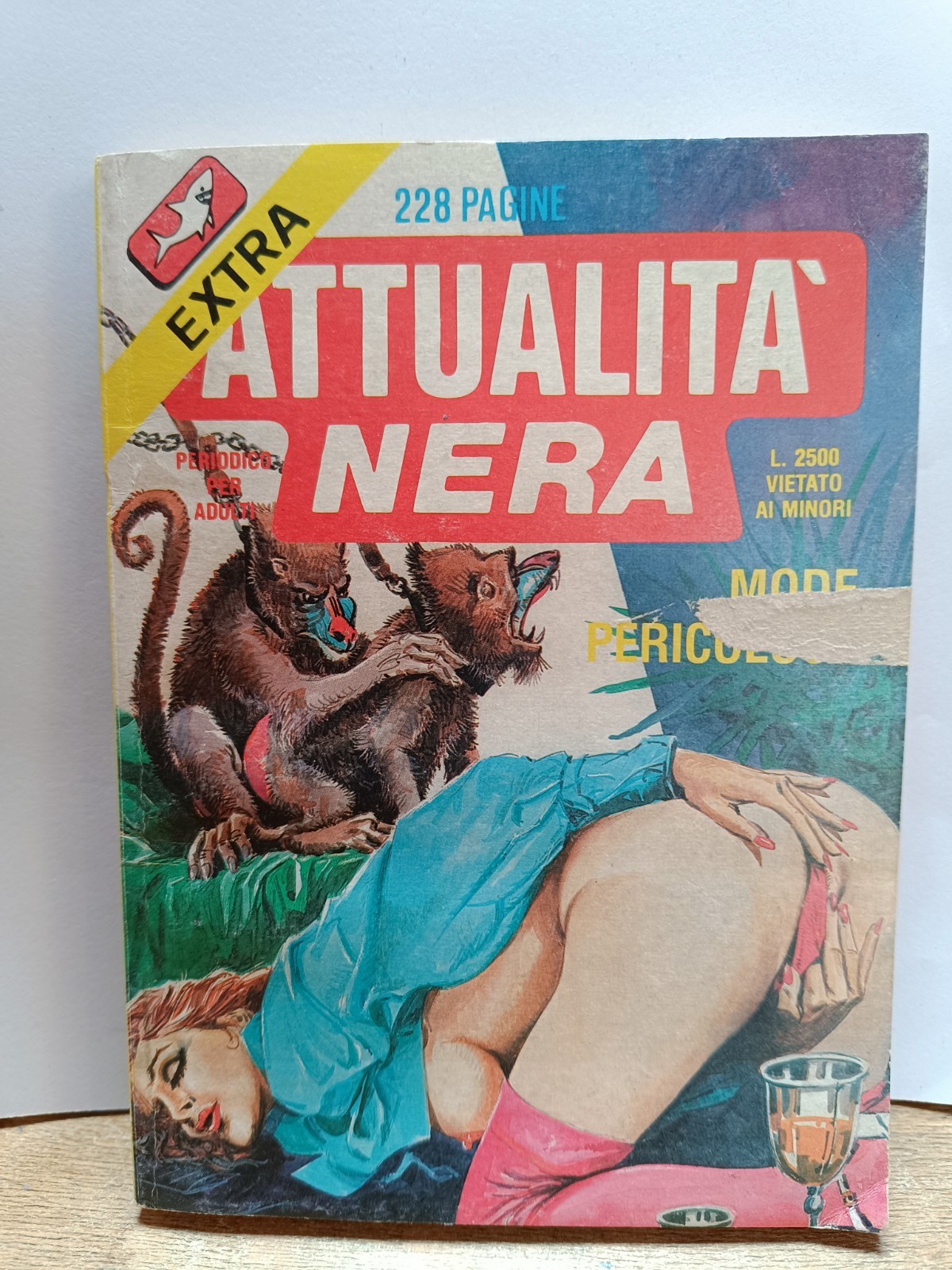 ATTUALITA NERA - N° 22 - EDITRICE SQUALO - 1989