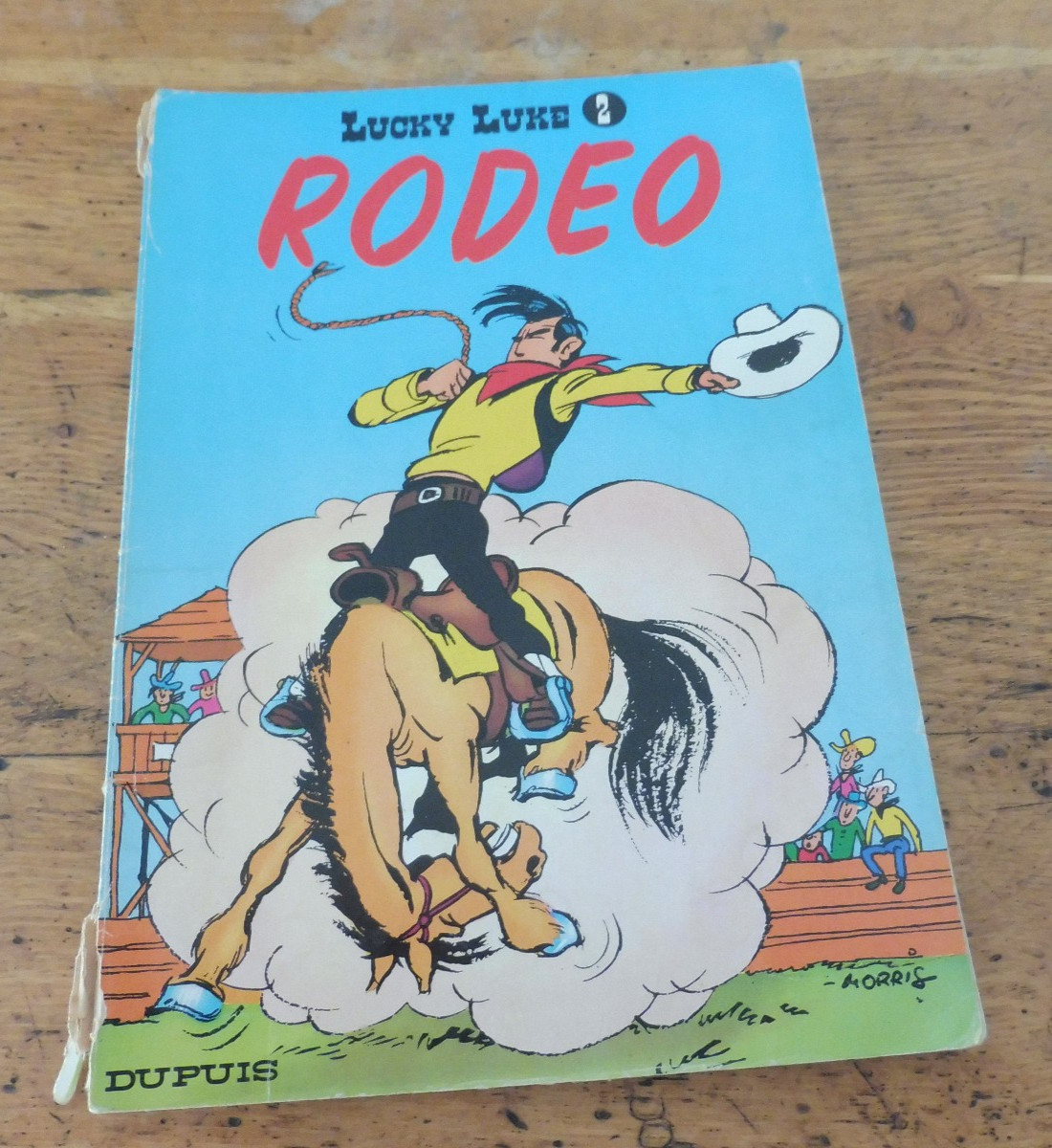 bd souple complette lucky luke 1967 rodeo