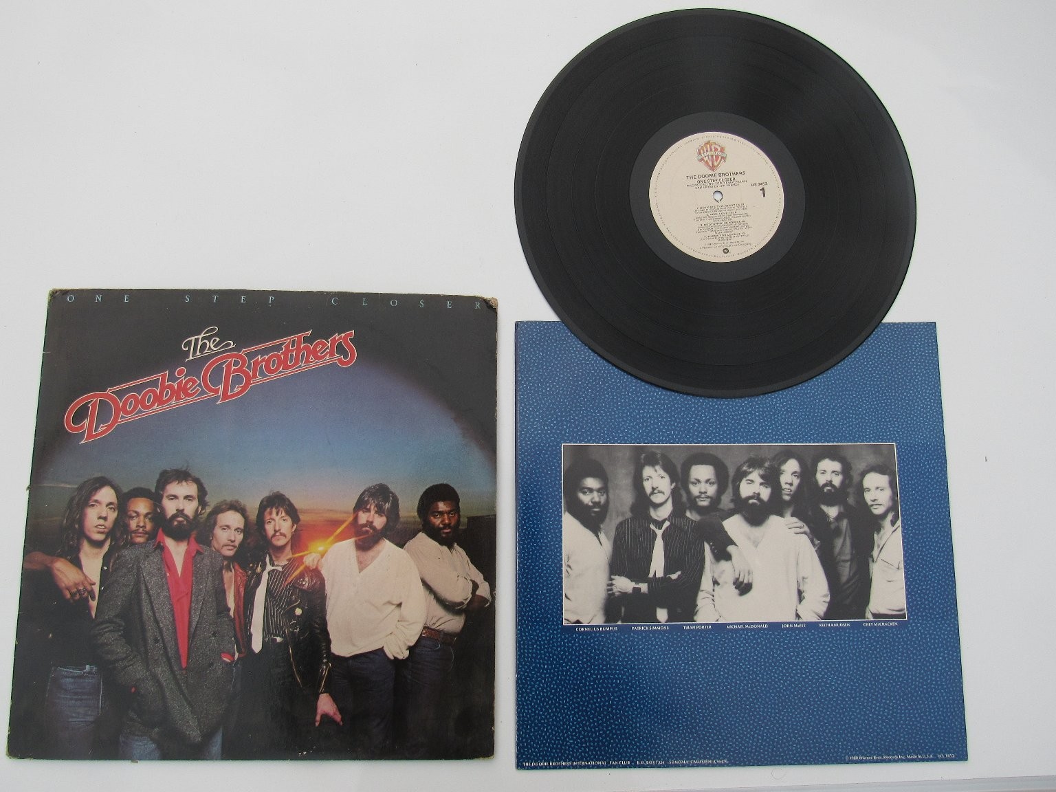 The Doobie Brothers – One Step Closer LP Record 1980 Warner Bros. Rock 33 RPM