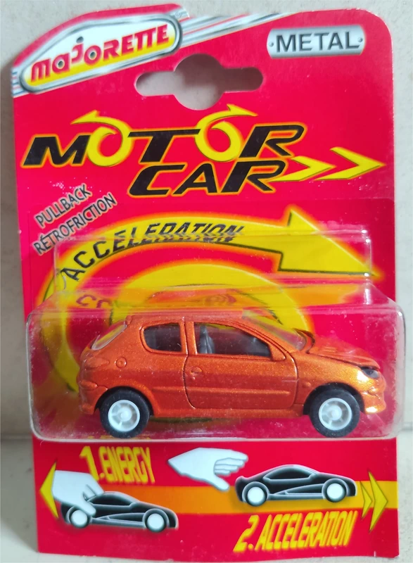 Majorette - Peugeot 206 - Motor Car