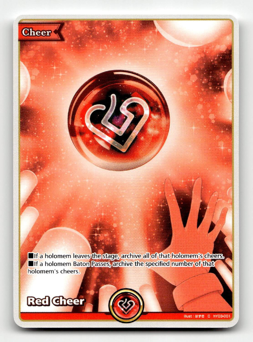 Red Cheer (C) - hololive GIOCO DI CARTE UFFICIALE - Elite Spark