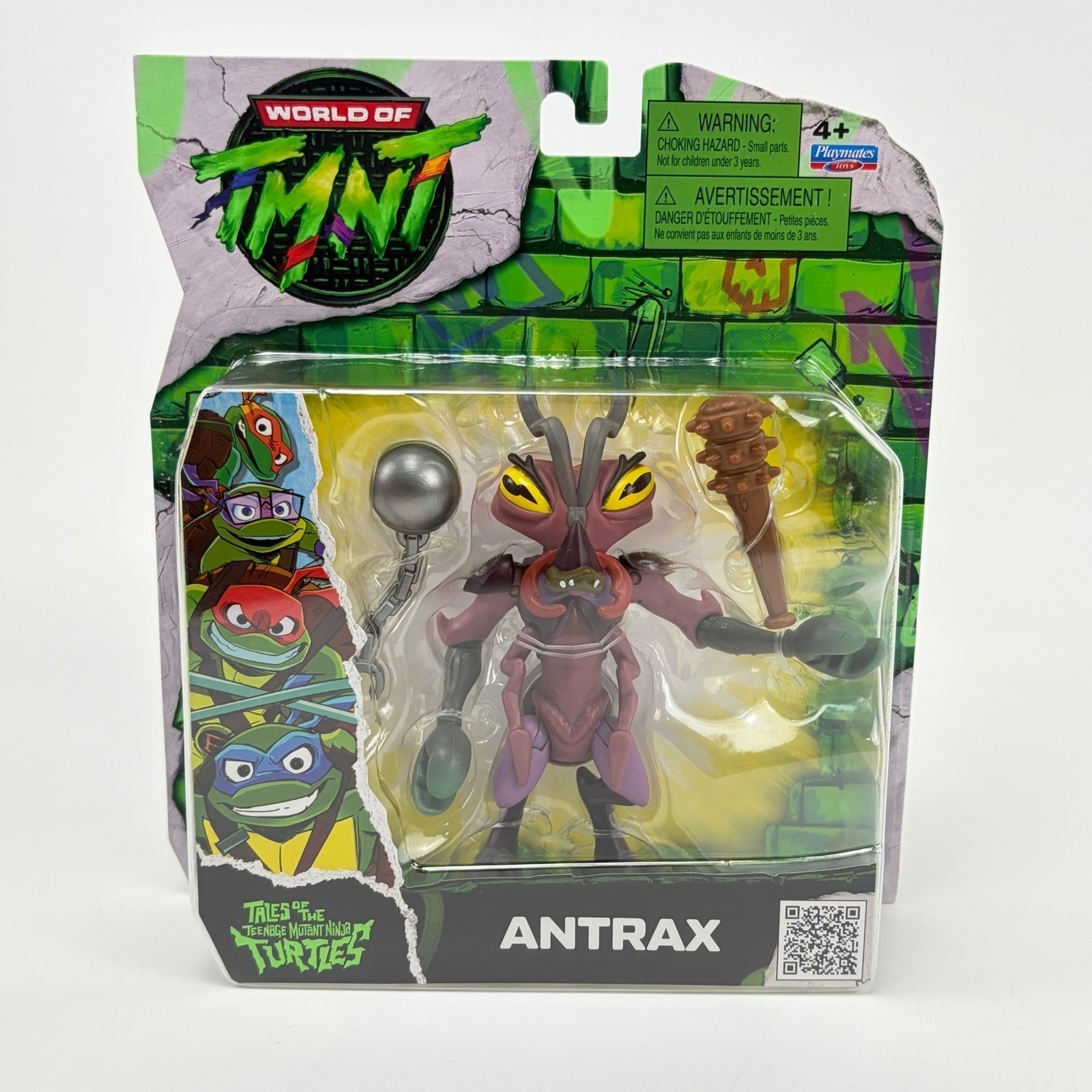Playmates Tales of the Teenage Mutant Ninja Turtles Modellino Antrax Nuovo