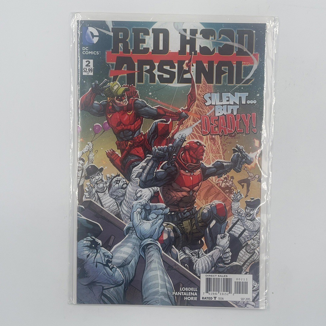 DC Red Hood/Arsenal #2 Sep 2015 Comic Book Jason Todd Arsenal