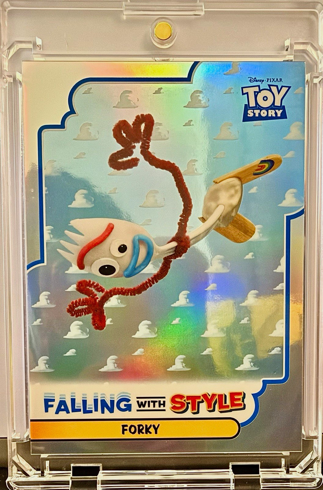 Topps 2025 30 Years of Toy Story Falling with Style Forky FWS-5 Insert