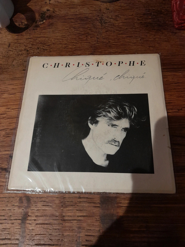 Disque vinyls 45t de Christophe 1988