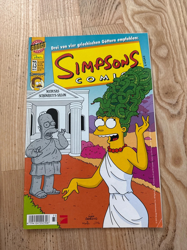 Simpsons Bongo Comic Zeitschrift