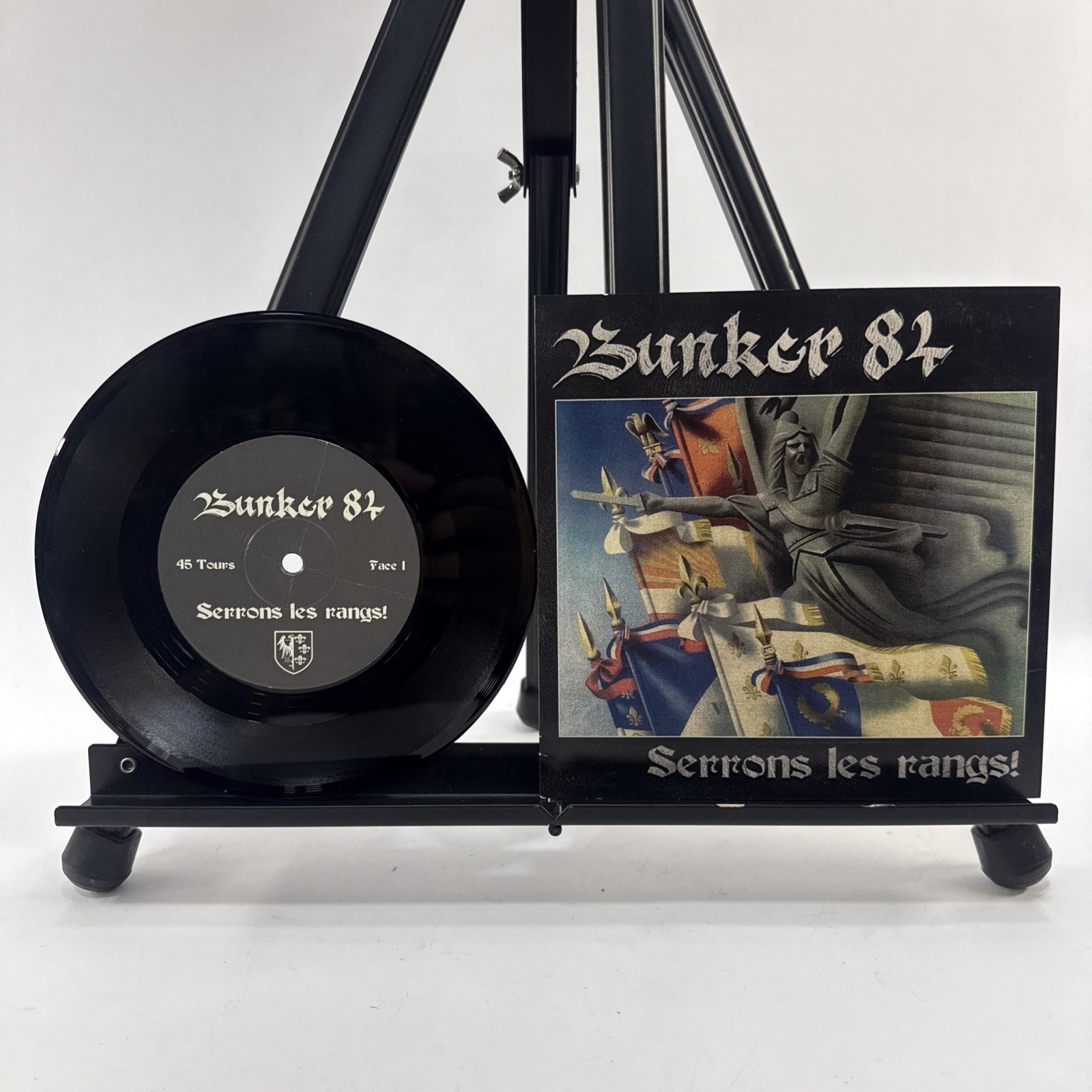 Bunker 84 - Serrons Les Rangs 2023 Black Vinyl 7" Oi! Punk Ltd 306