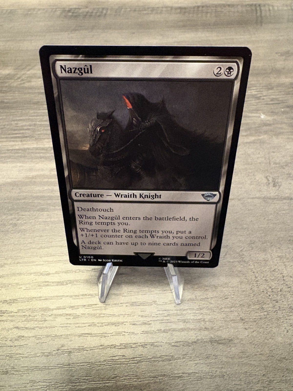 Magic the Gathering MTG Nazgul quasi come nuovo 