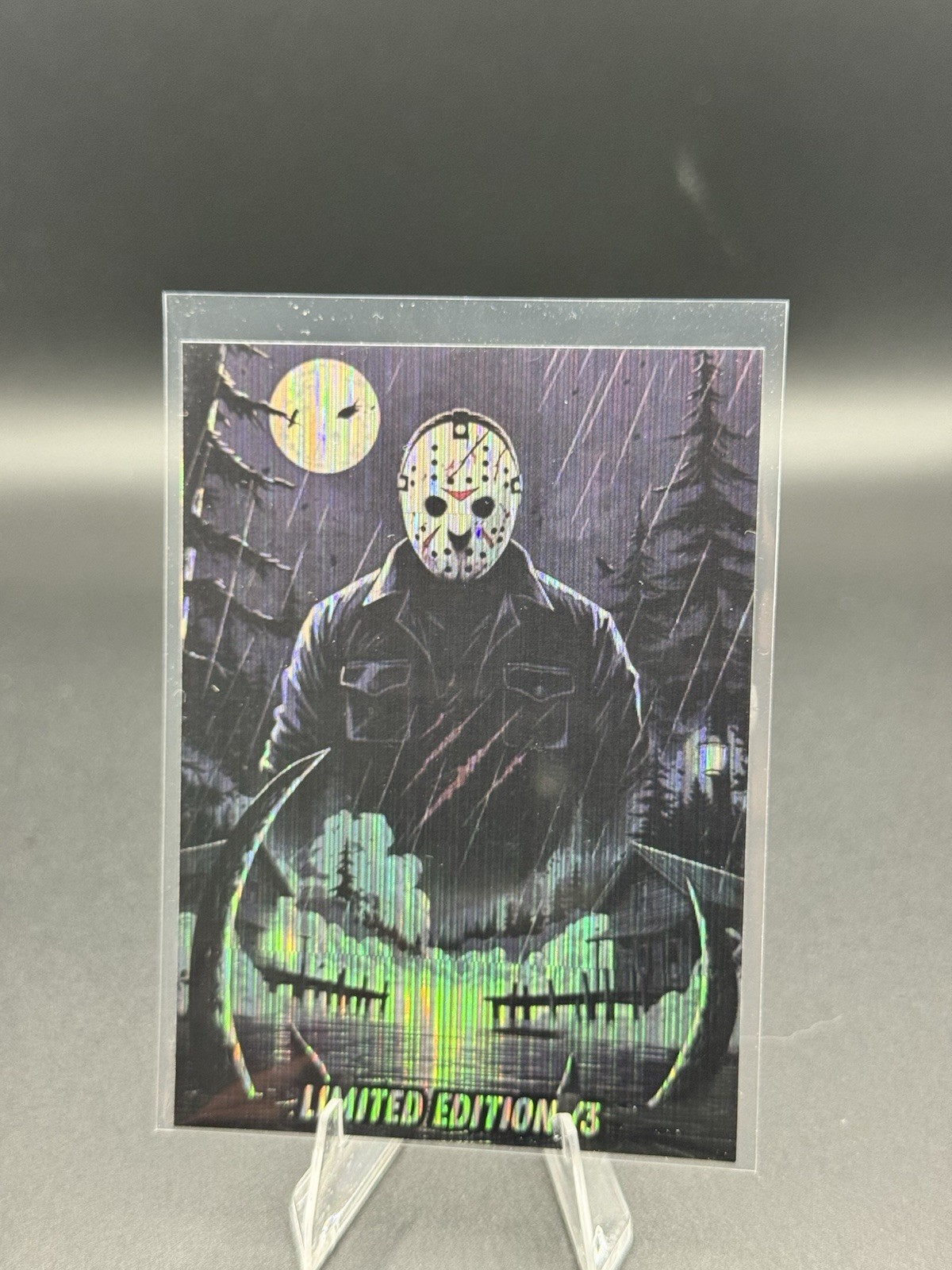     Jason Voorhees Venerdì 13 Edizione Limitata /5 Personalizzate Horror Fan Card