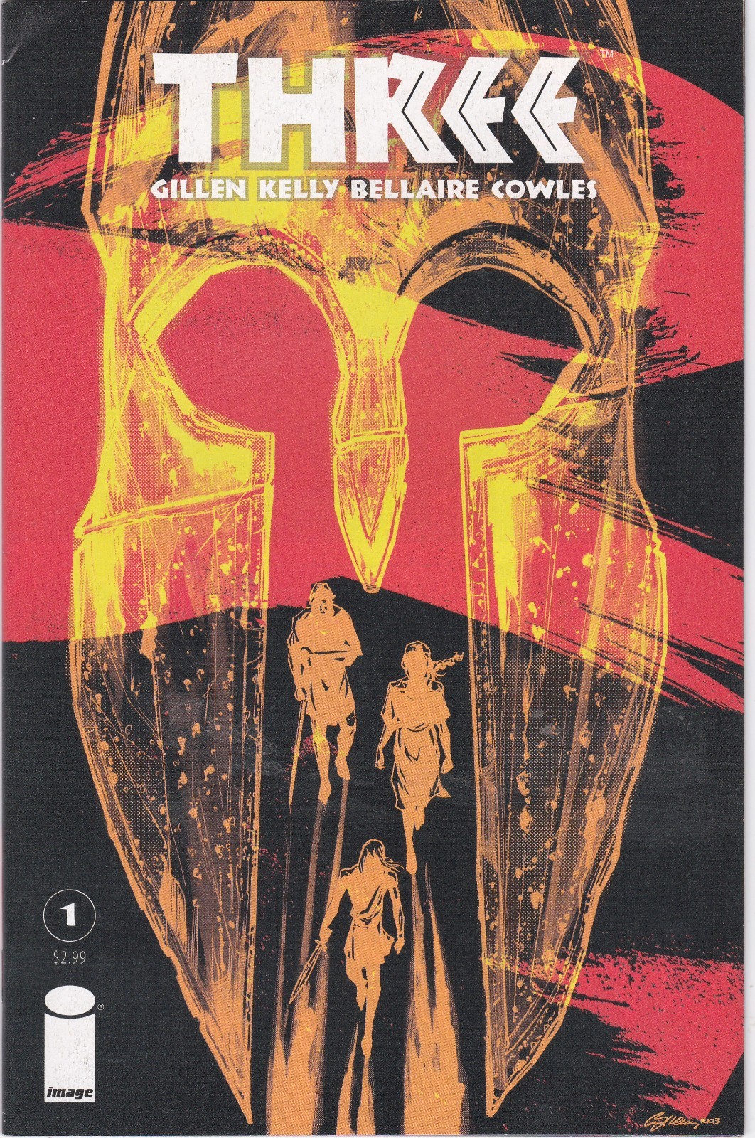 Three #1: Image Comic 2013 VF/NM 9.0
