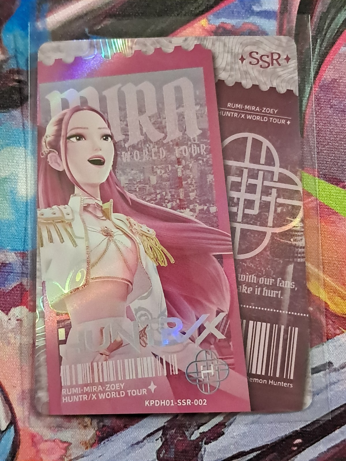 Mira KPDH01-SSR-002 SSR Kayou Kpop Cacciatori di Demoni Edizione Energia Huntrix