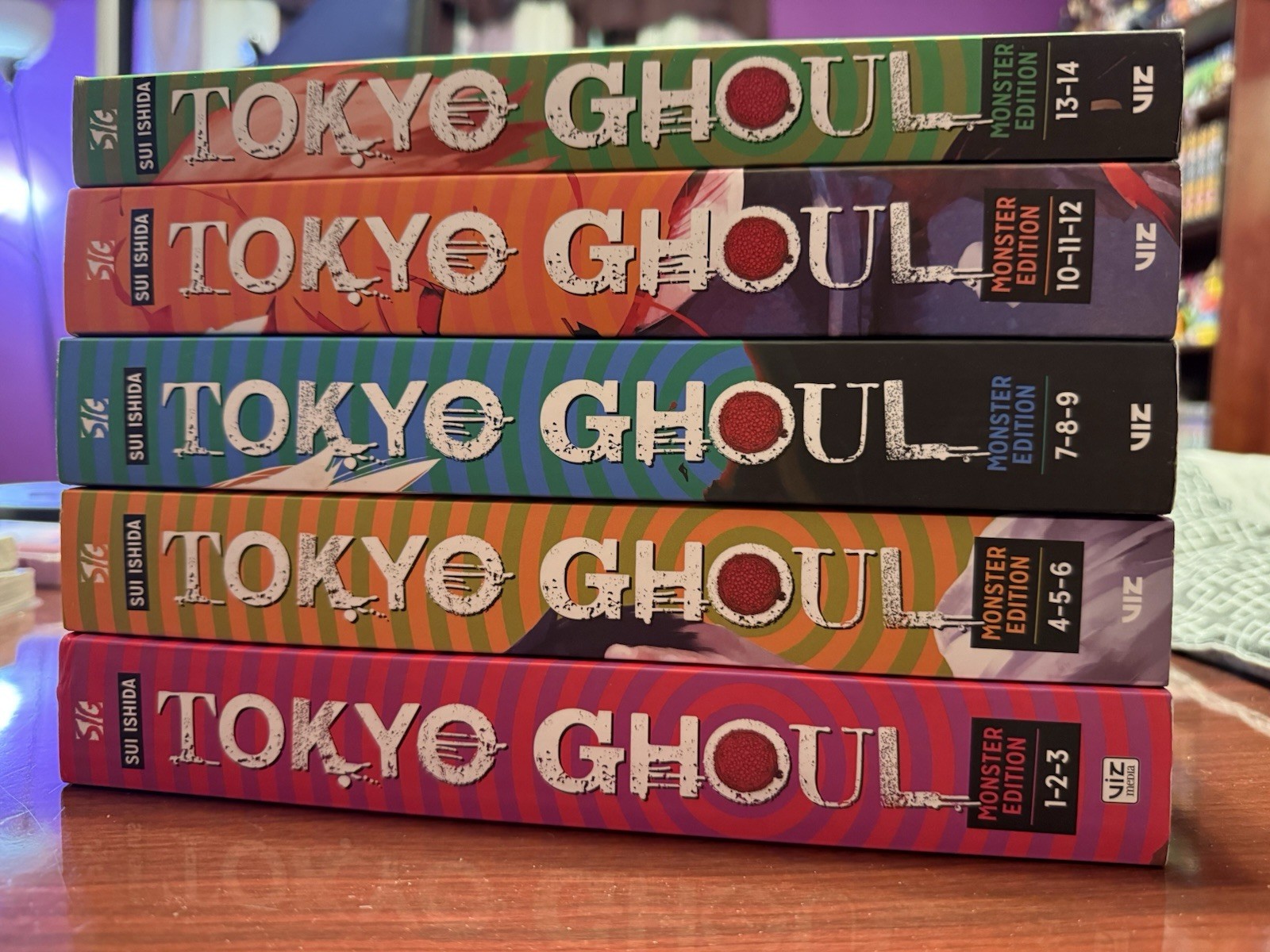 Tokyo Ghoul Monster Edition manga volumi 1-14 Barnes & Noble fuori produzione set completo
