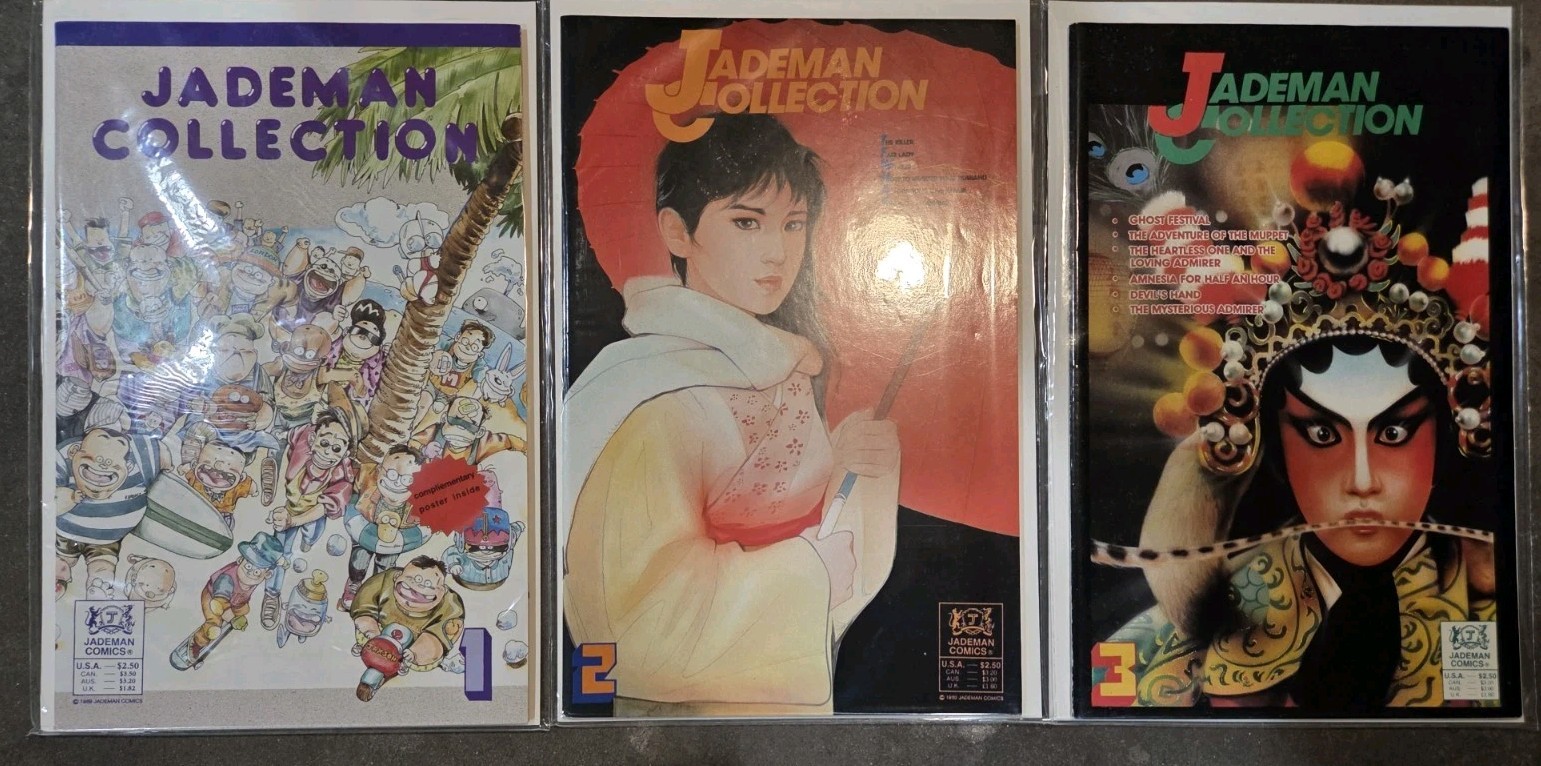 Collezione Jademan (1989) #'s 1 2 3 - Fine - Set Completo Lotto di 3