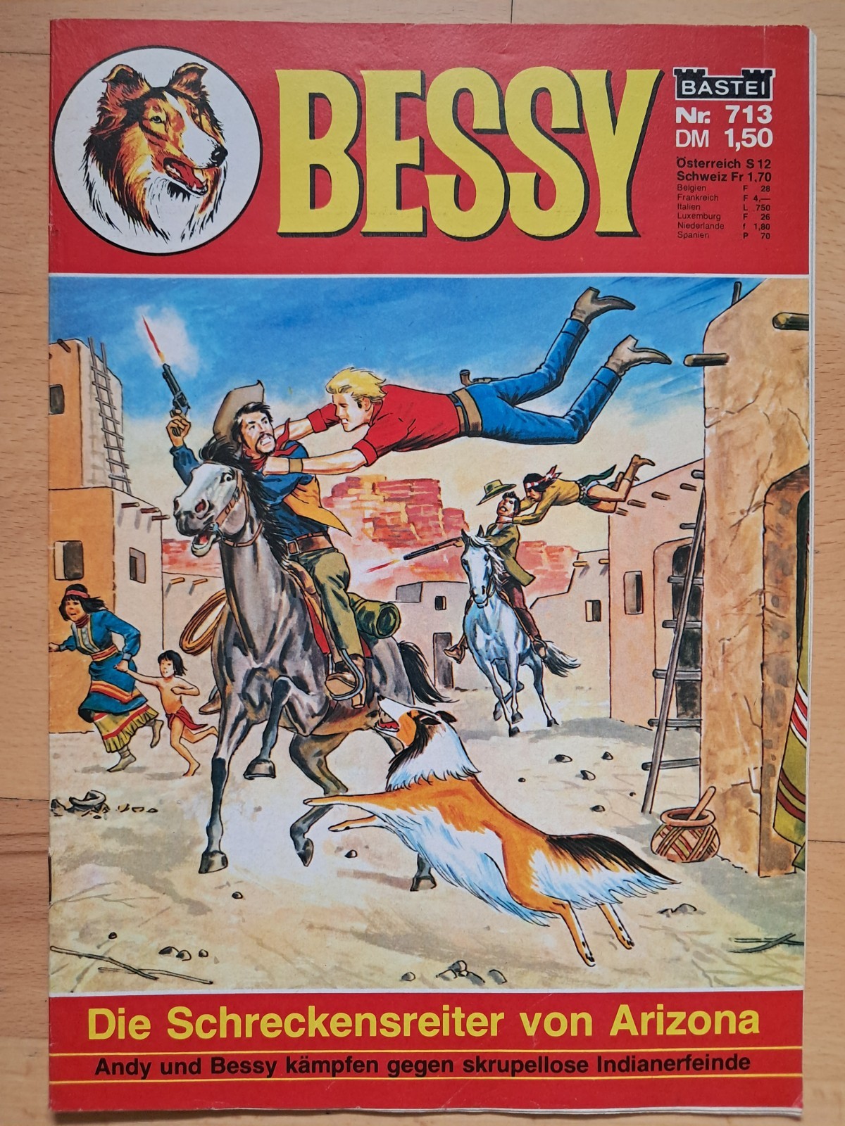 Bessy n.713 - TOP ORIGINALE PRIMA EDIZIONE WESTERN BASTEI COMIC Willy Vandersteen
