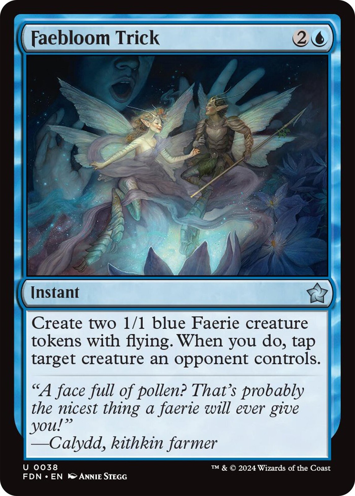 Faebloom Trick #38 *Foil* (NM) Fondazioni (FDN) MTG