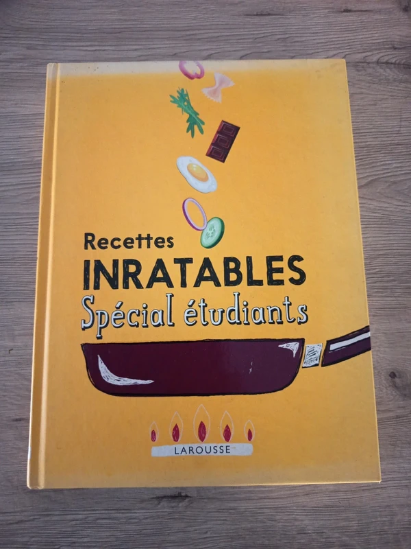 Livre recettes inratables spécial étudiants