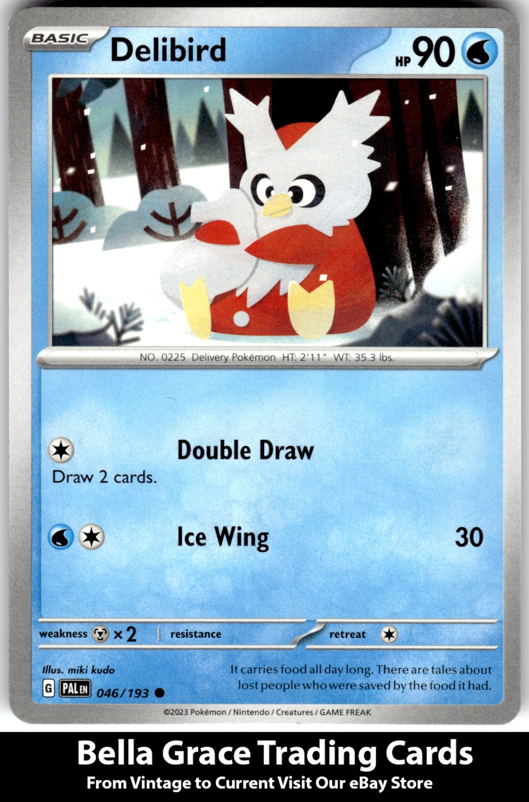 Delibird #046/193 SV02: Pokemon Paldea Evoluto Comune
