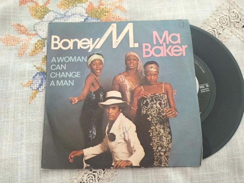 Boney M. Ma Baker / A Woman Can Change A Man (45 Giri, 1977)
