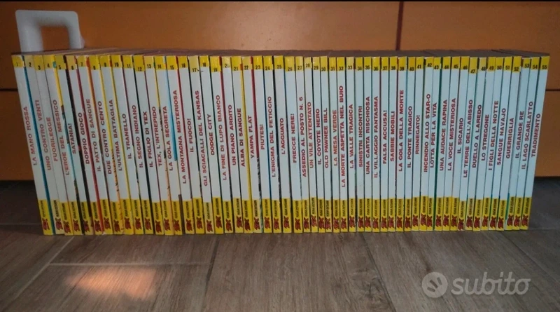 Da n°50 a 55 di Tex Nuova Ristampa