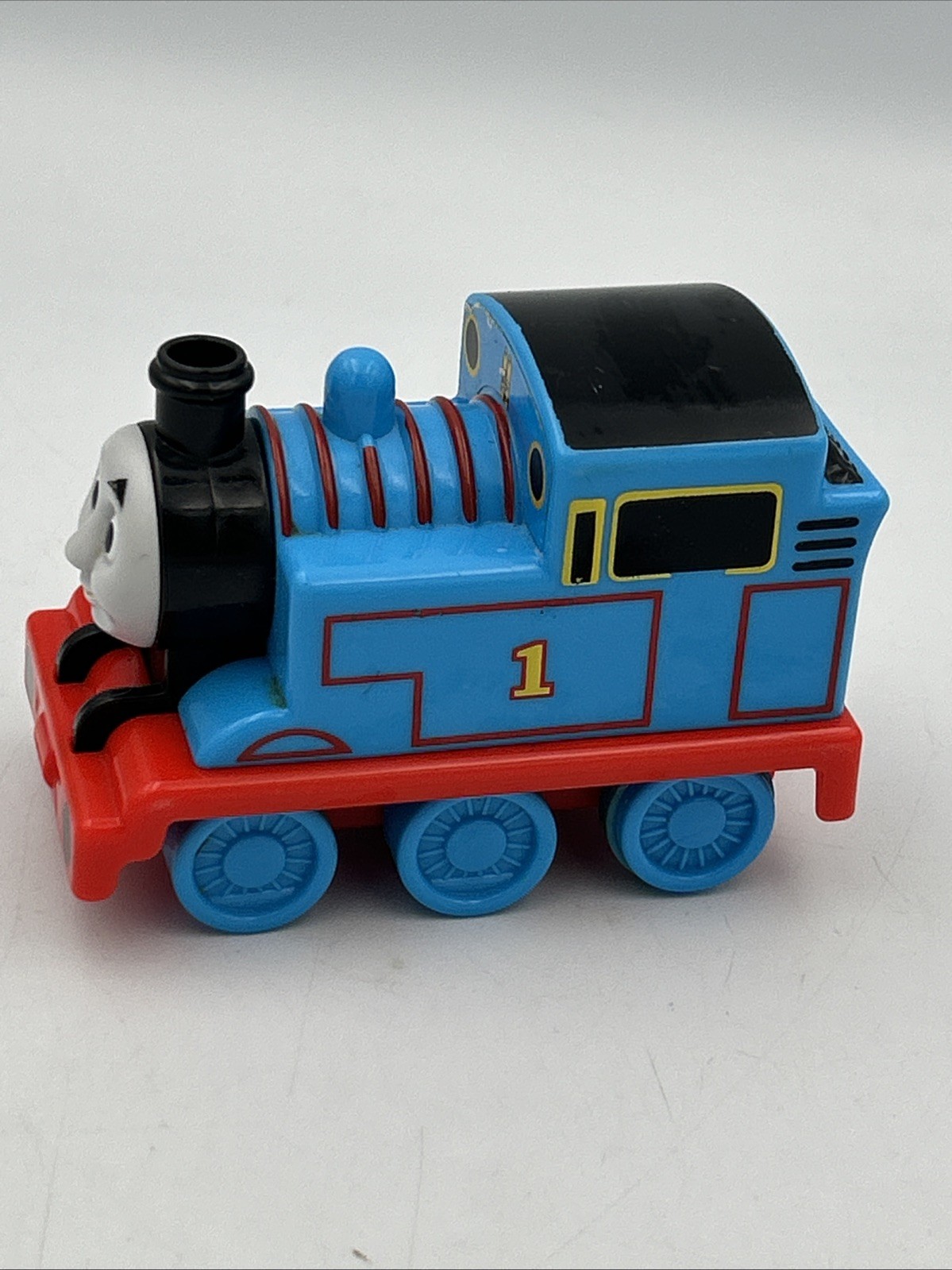 Thomas & Friend Thomas il treno tira indietro e vai giocattolo GULLANE MATTEL 2009 ottime condizioni
