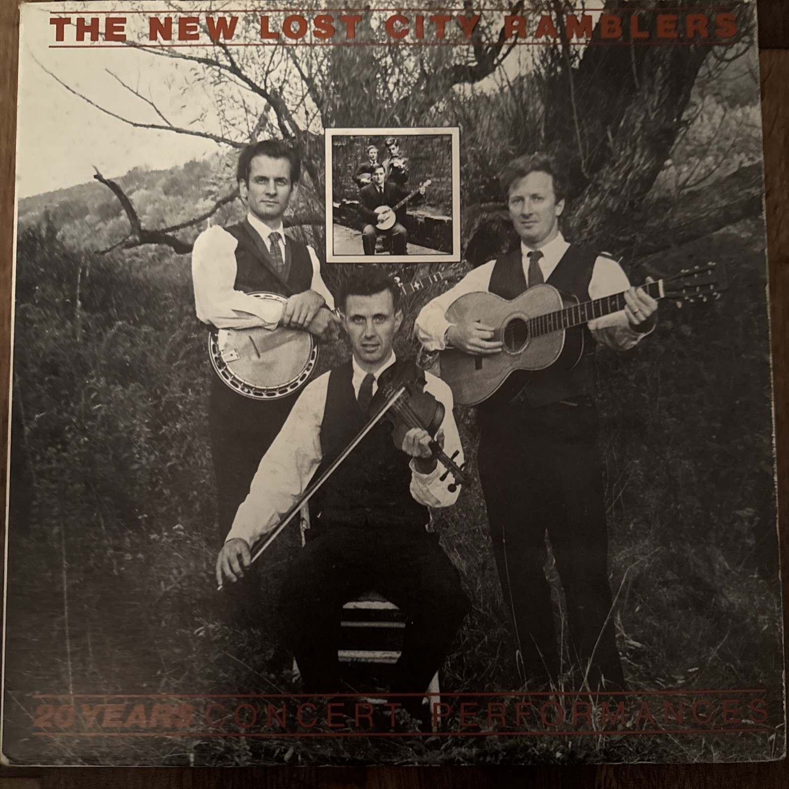 New Lost City Ramblers/20 Years Concert Performances/  2xLP VG/VG+ Bluegrass