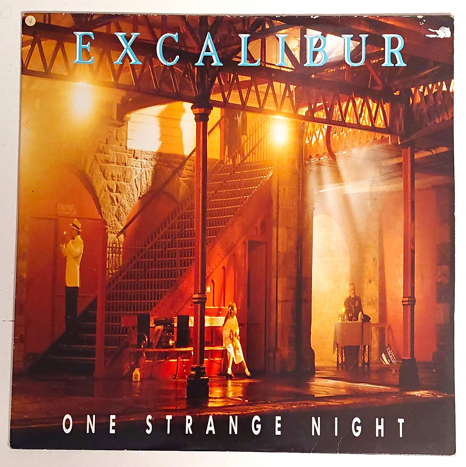 Excalibur One Strange Night LP Vinyl 1988 Active Records ATV 10 12" 33