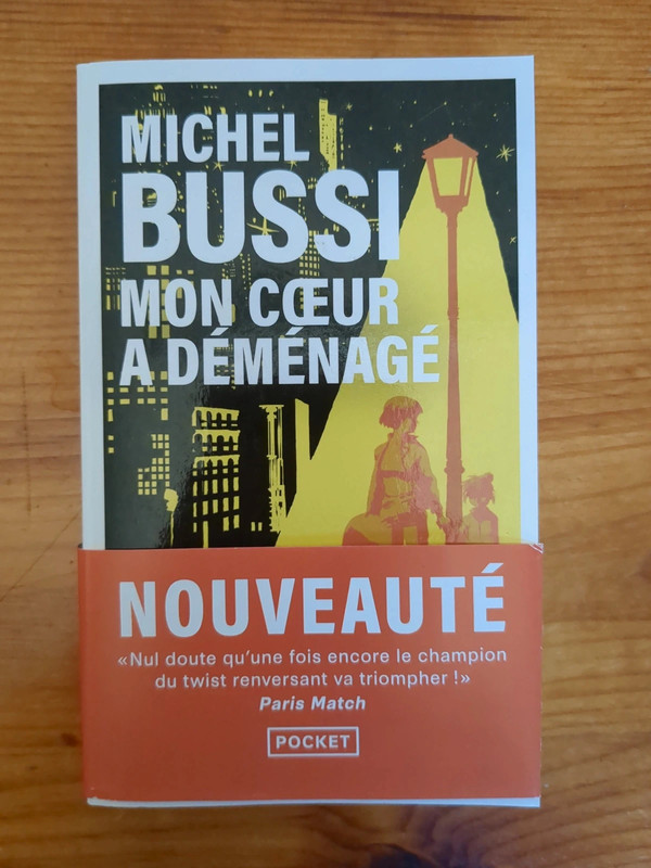 Roman suspense "MOn cœur a déménagé"