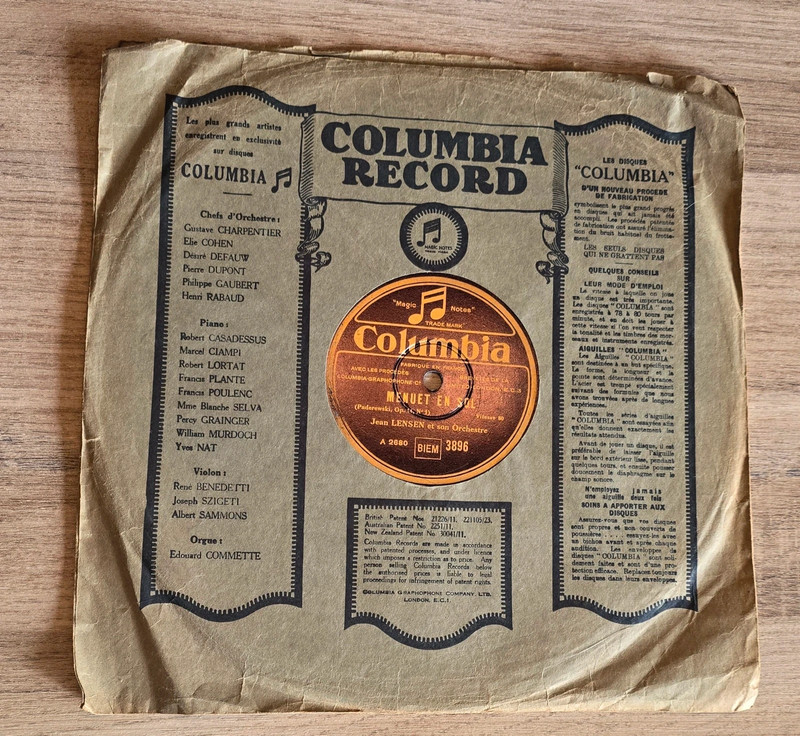 Vinyl Columbia