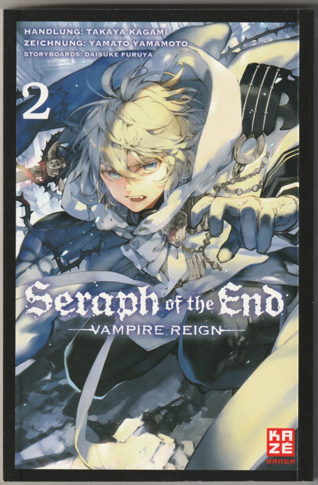 ✪ SERAPH OF THE END #2, Kaze Manga 2022 MANGA TASCABILE NUOVO TOP Z0-1