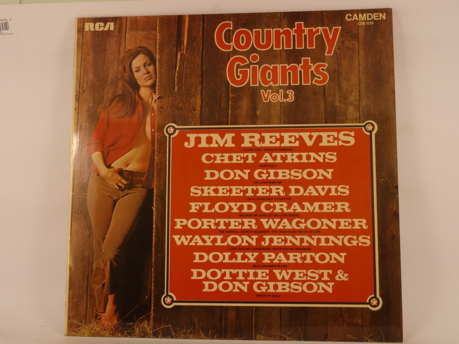 VARIOUS ARTISTS COUNTRY GIANTS VOL 3 (438) LP RCA