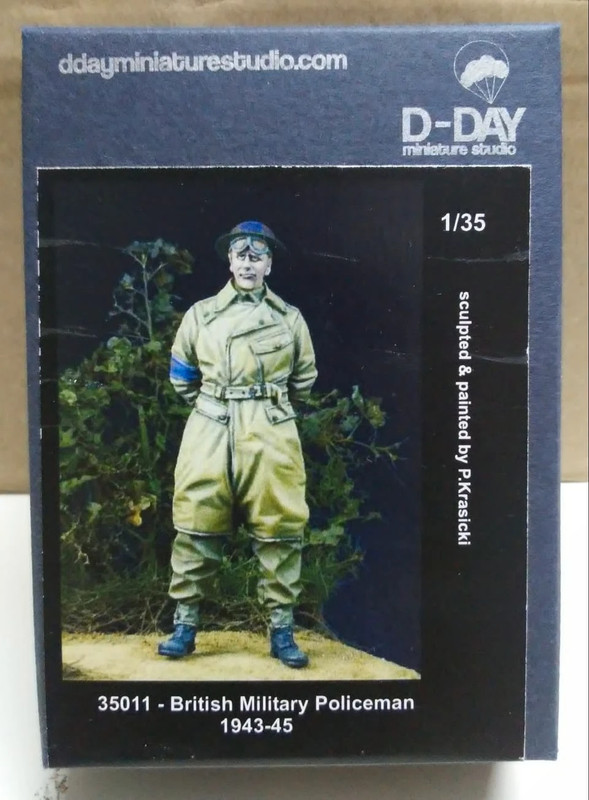 Figura en resina de la D-DAY Miniatures 1/35