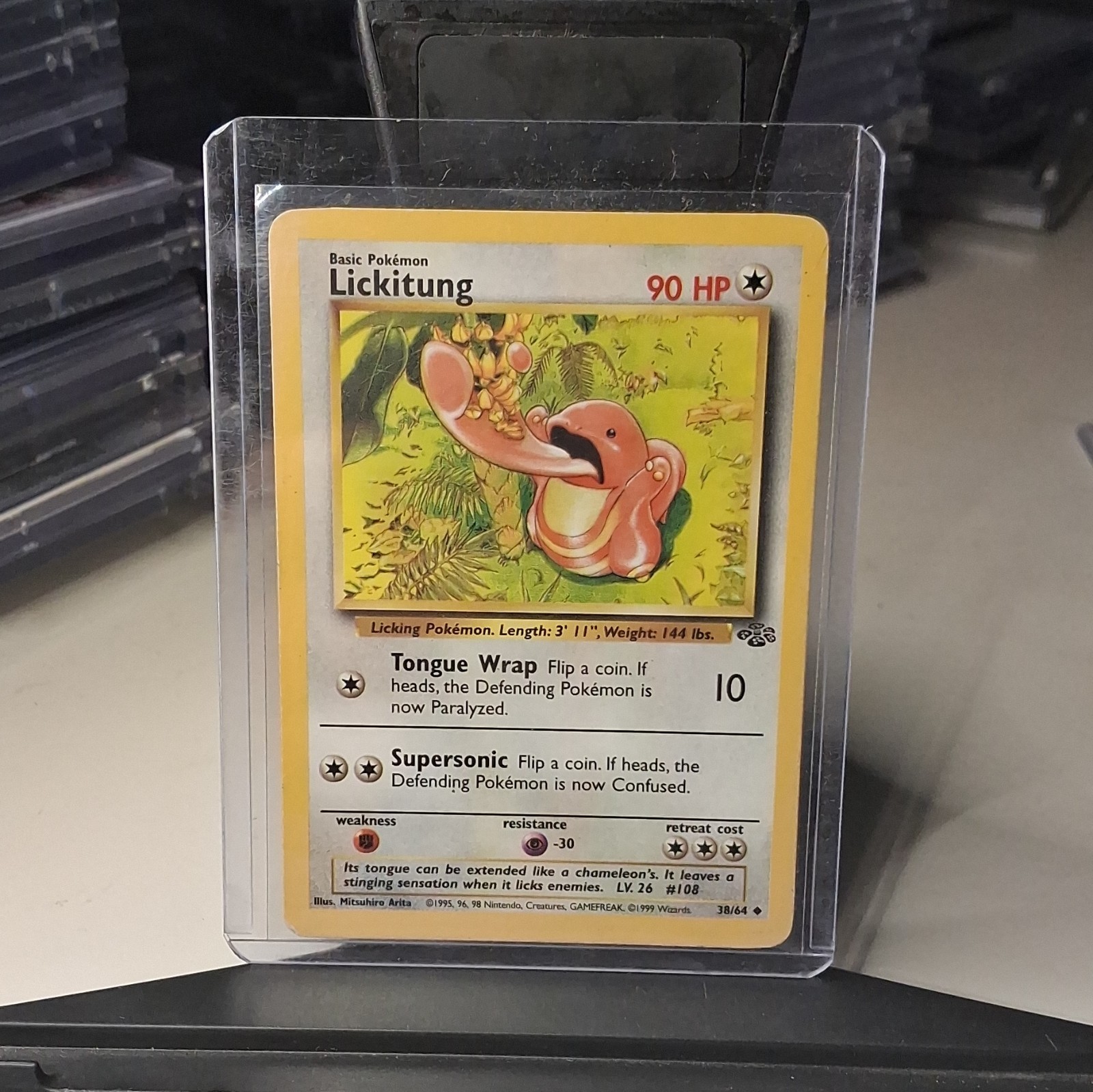Nintendo Lickitung 38/64 Jungle Common Regular Unlimited 1999 inglese