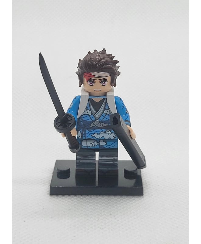 Figurine type Lego - Demon Slayer - Tanjiro Kamado (Lego-style Figure - DS - Tanjiro Kamado)