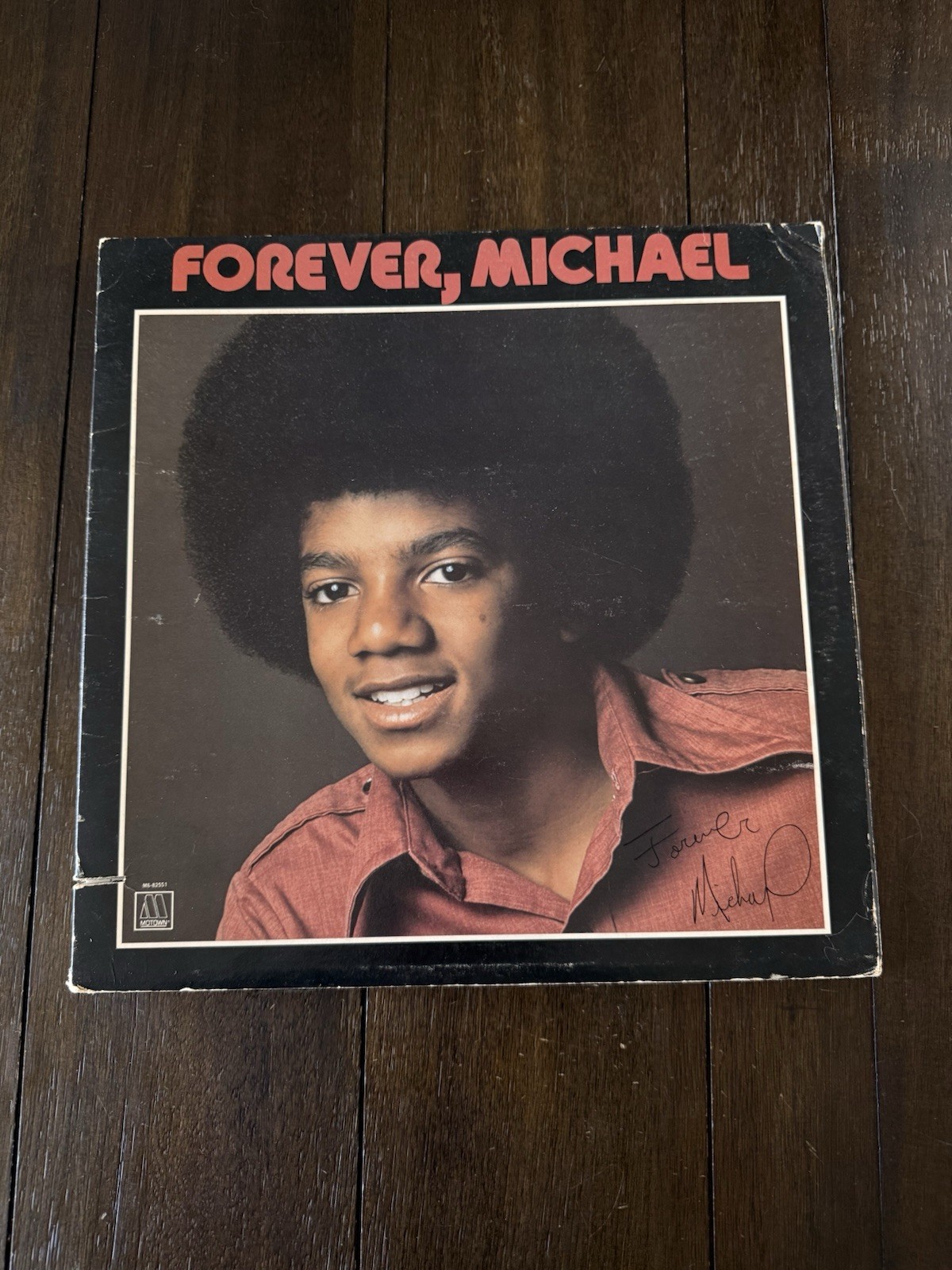 Michael Jackson Forever Michael 1975 Motown M6-825S1 Vinyl LP VG+/G+
