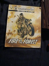 Commando storie di guerra in foto Regno Unito DC Thompson 1440 rivista tascabile vintage