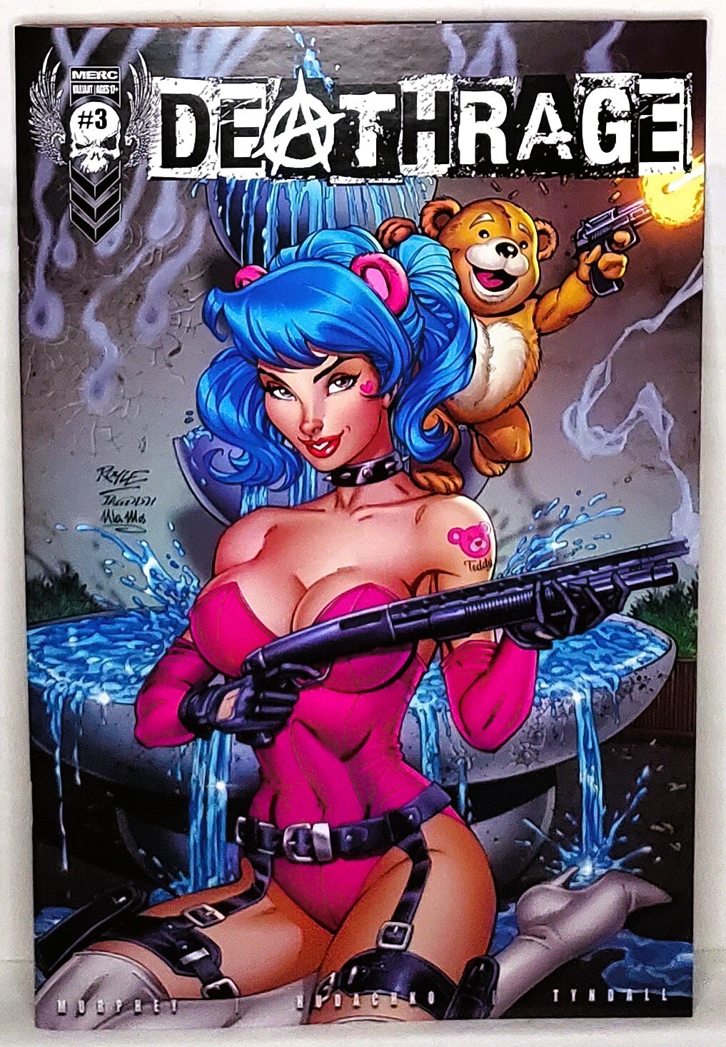DEATHRAGE #3 | Copertina variante John Royle Youth Kickstarter | Editoria Merc