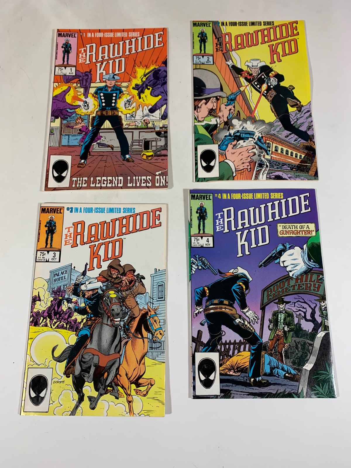 THE RAWHIDE KID numeri 1-4 ~ SERIE COMPLETA! [Marvel 1985] VF