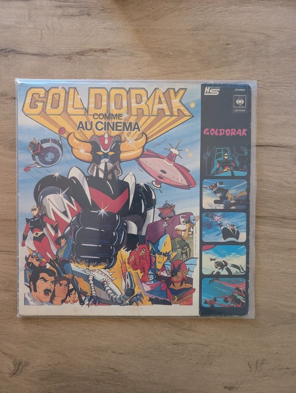 Vinyl 12'' Goldorak comme au cinéma