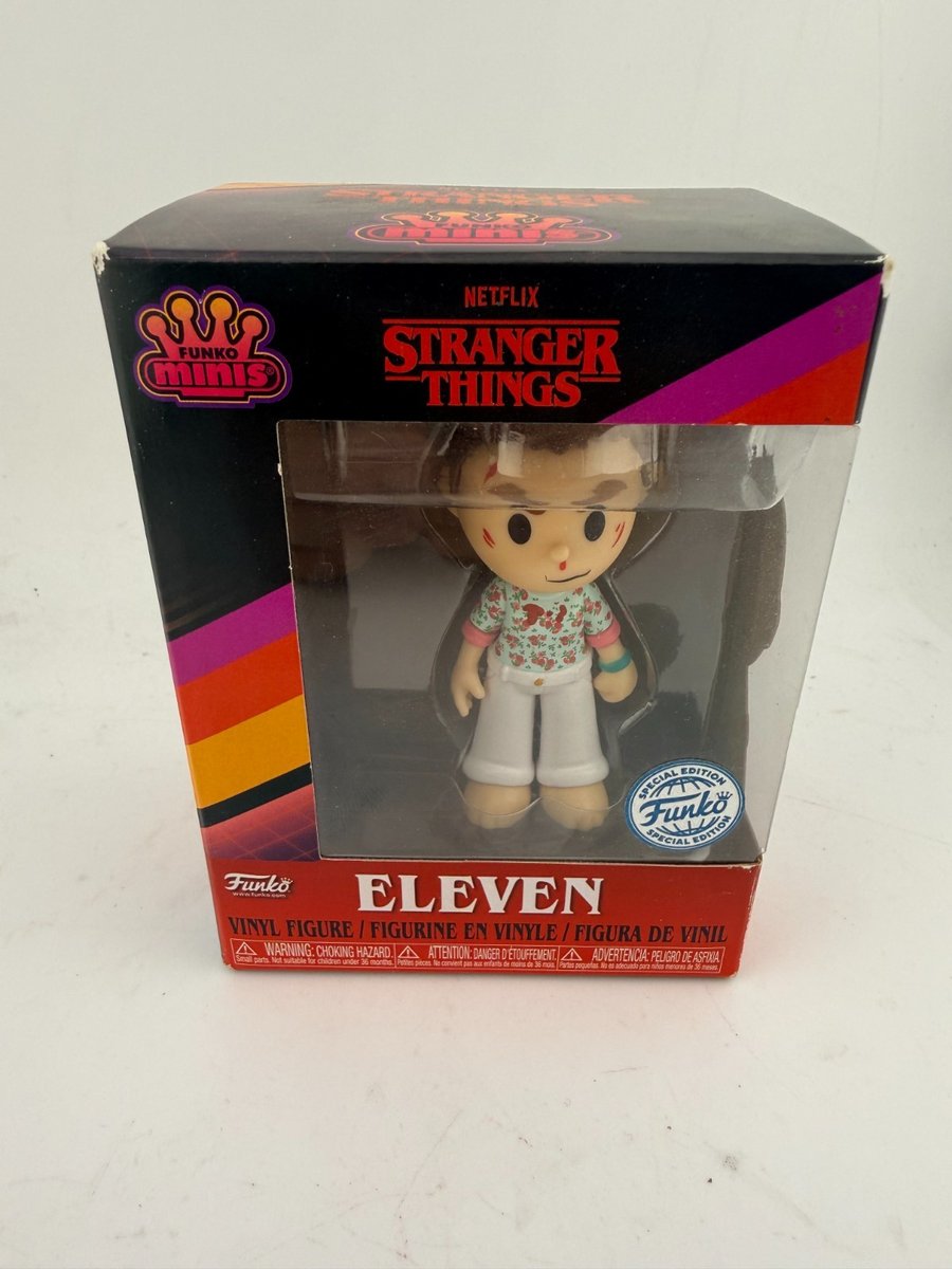Funko Minis Netflix Stranger Things Eleven Figure da Collezione - Edizione Chase
