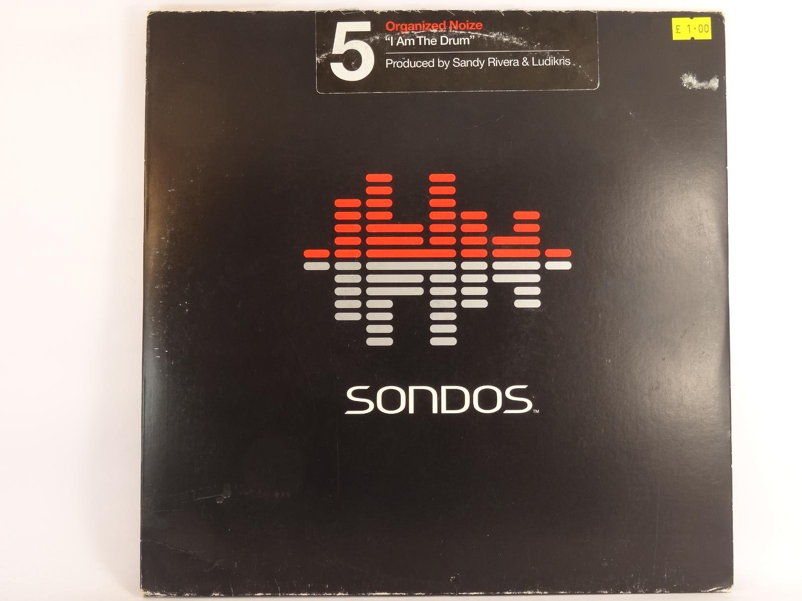 ORGANIZED NOIZE I AM THE DRUM (171) 2 Track 12" Single including Company Sleeve 