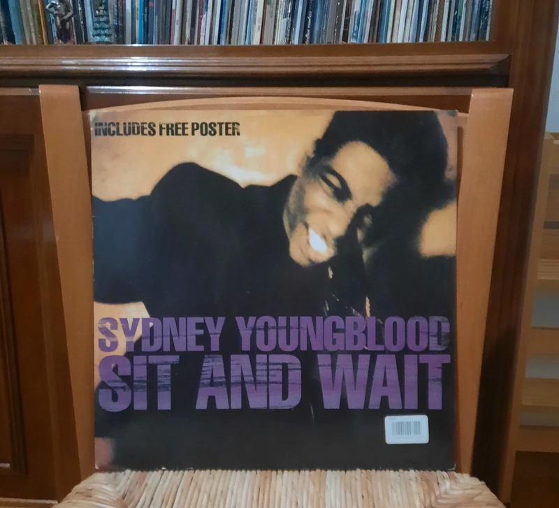 45 giri 12" con poster Sydney Youngblood, Sit And Wait  Circa Records 1989