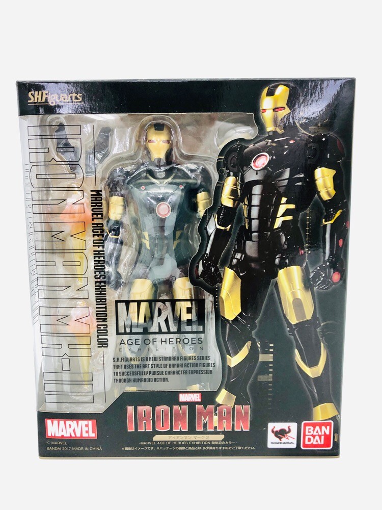 Bandai S.H.Figuarts Ironman Mark 3 Marvel Age Of Heroes Exhibition Tokyo Limited