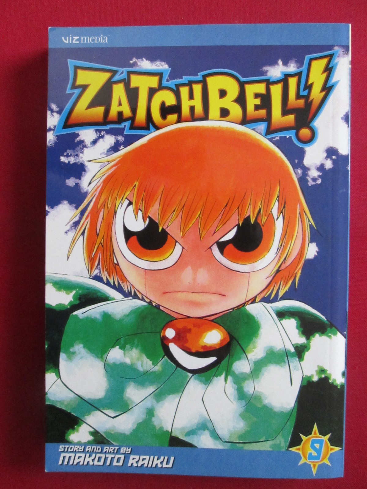 Zatch Bell Manga Volume Vol 9 Viz Media Makoto Raiku